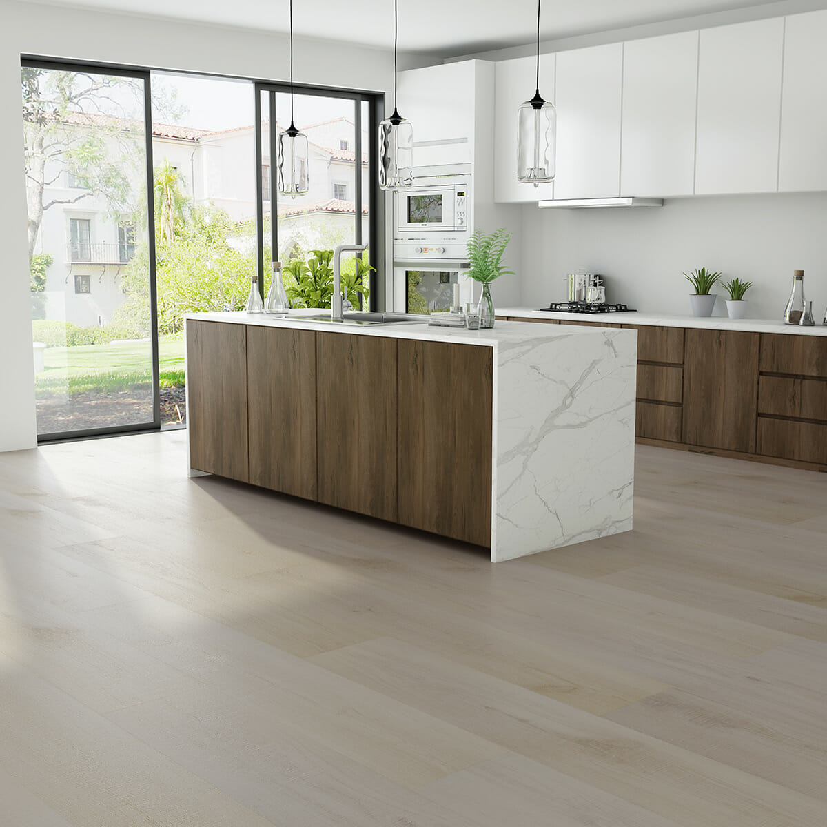 Vinylboden in der Küche