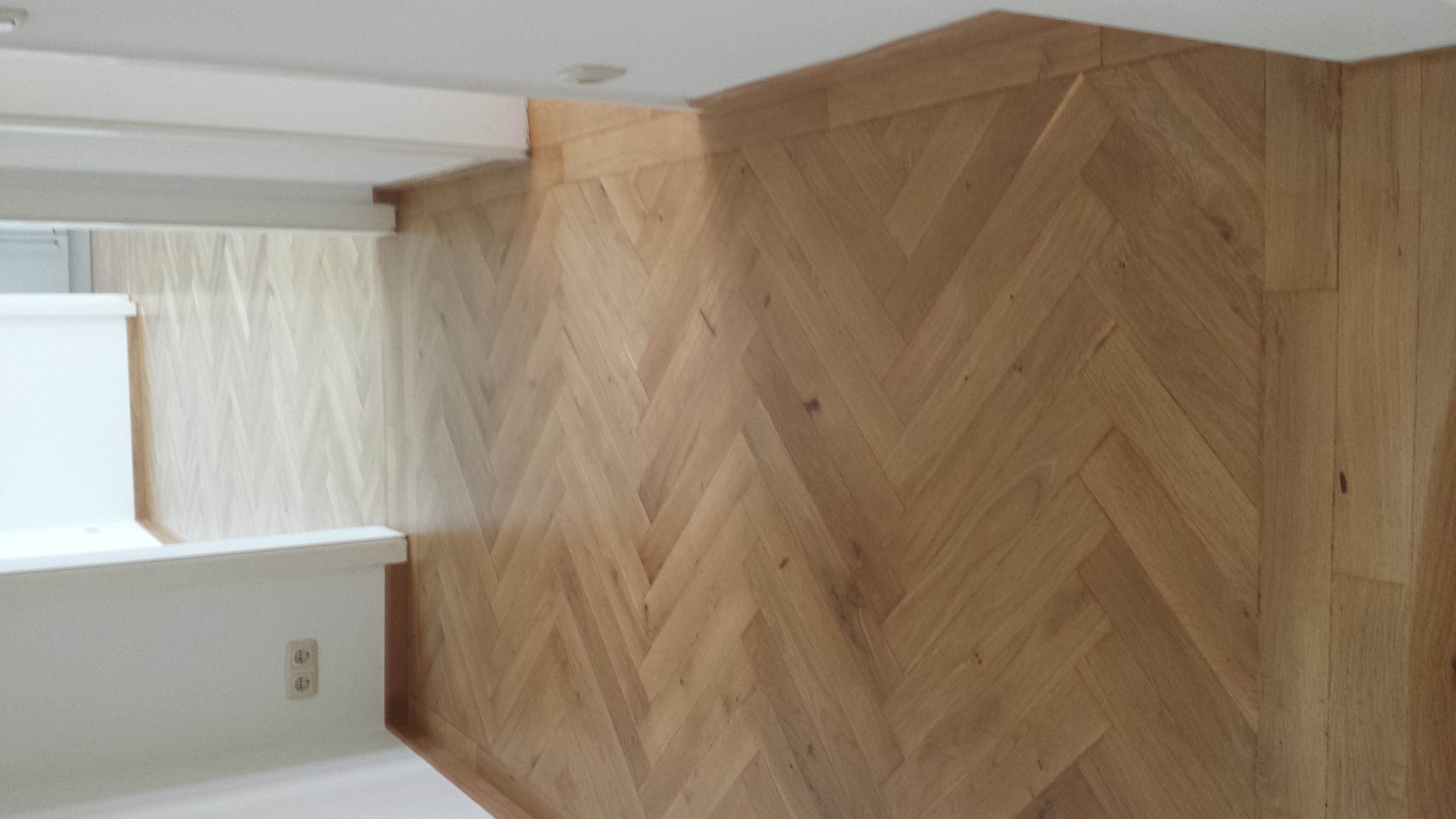 Parkett versiegeln Nahaufnahme