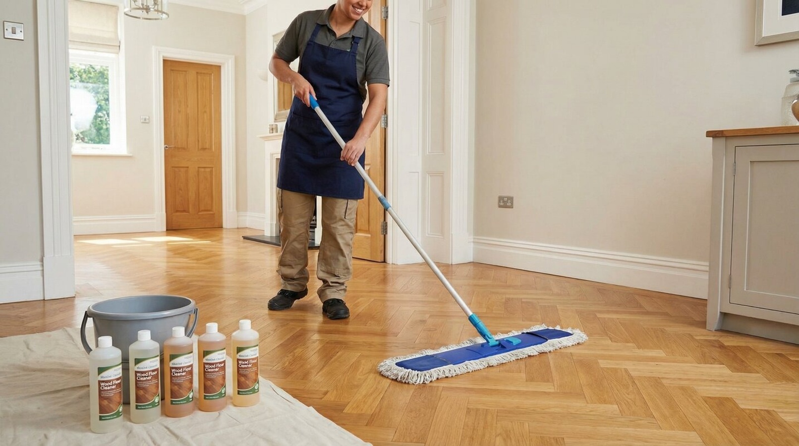 Parkett Pflege und Reinigung