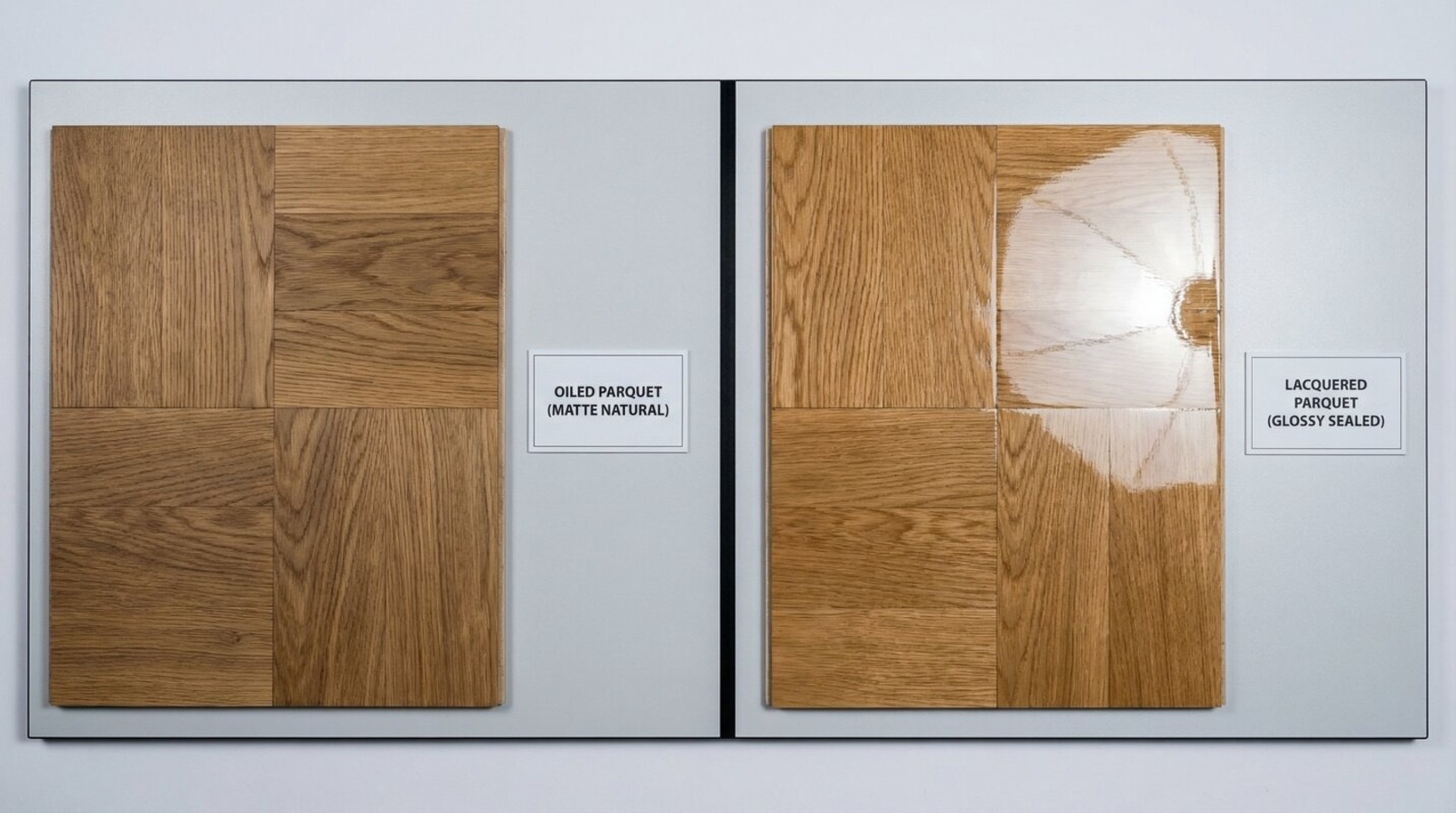 Parkett Vergleich geölt vs versiegelt