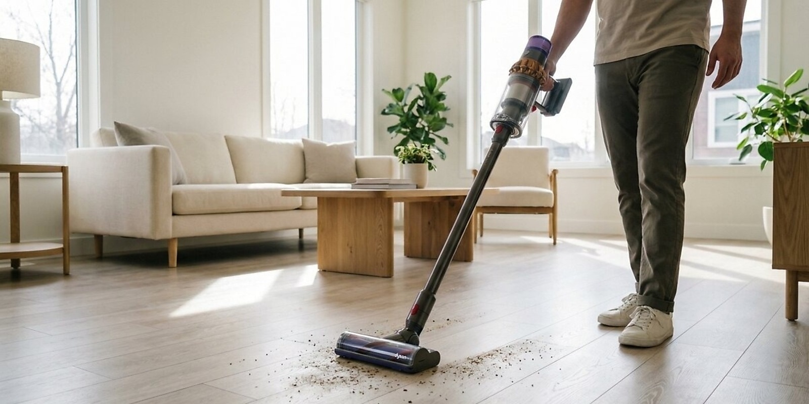 Laminat saugen und pflegen