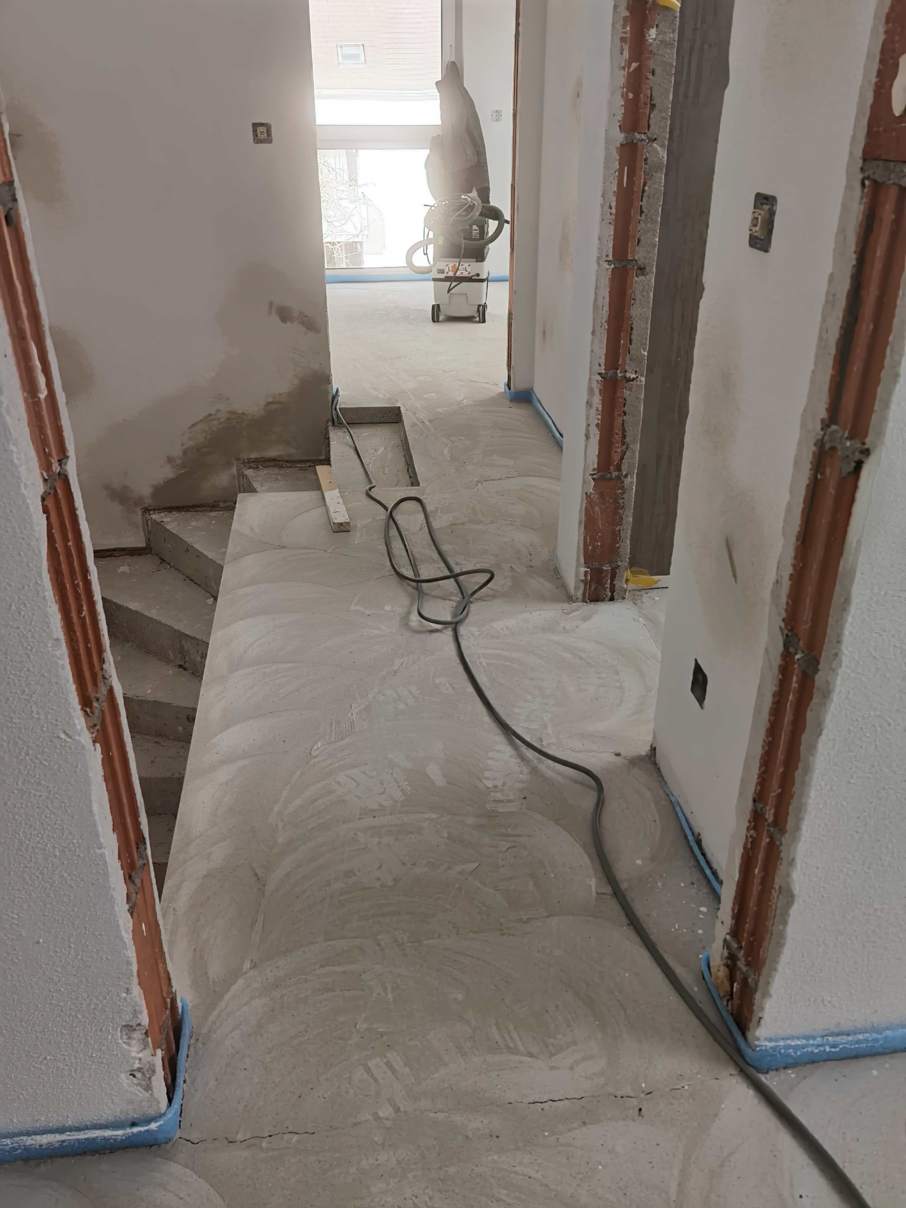 Feuchtigkeitsmessung im Untergrund