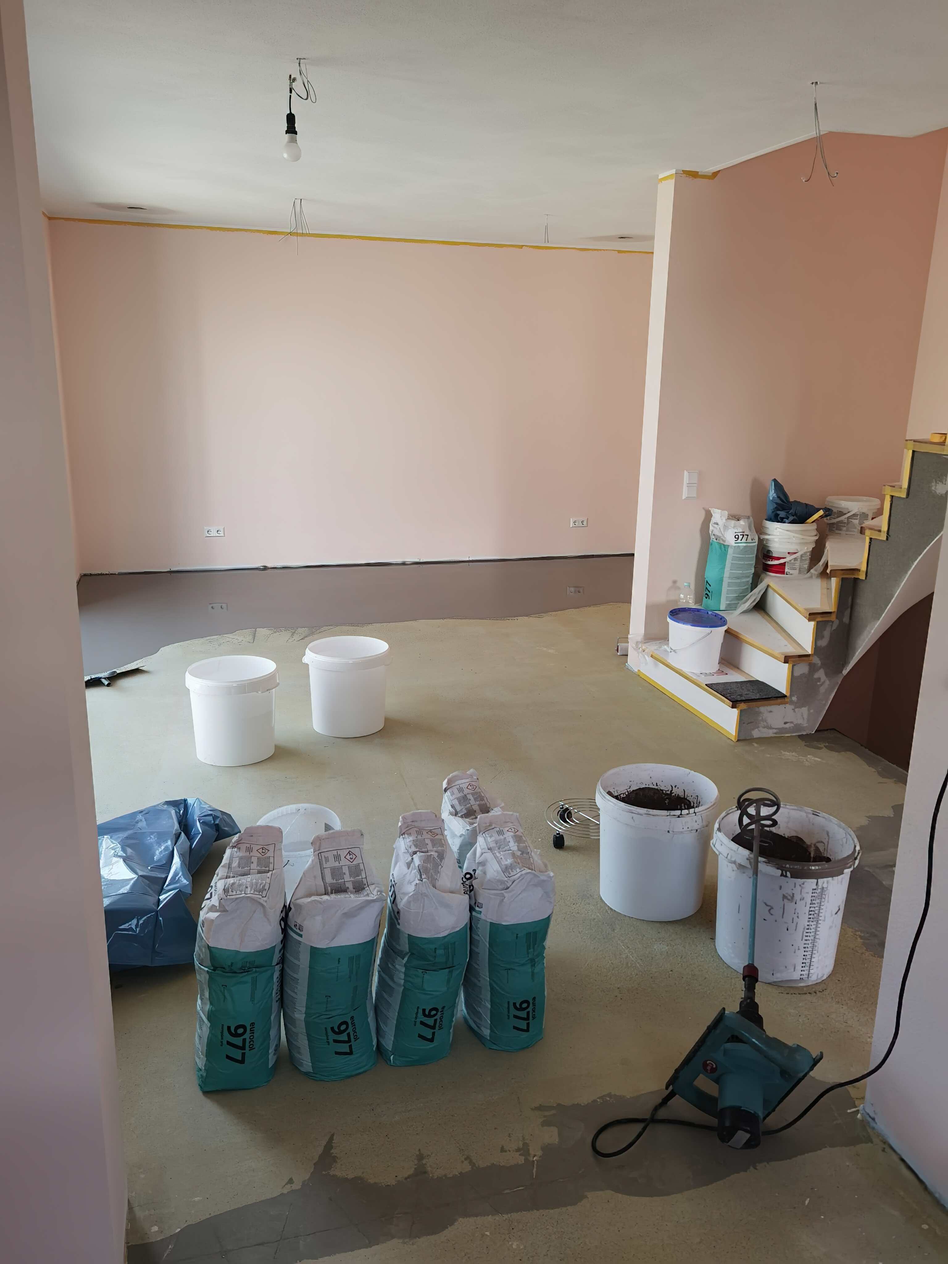 Grundierung auftragen