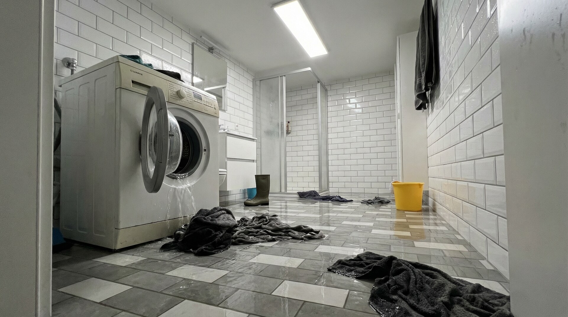 Gutachter begutachtet Bodenschaden