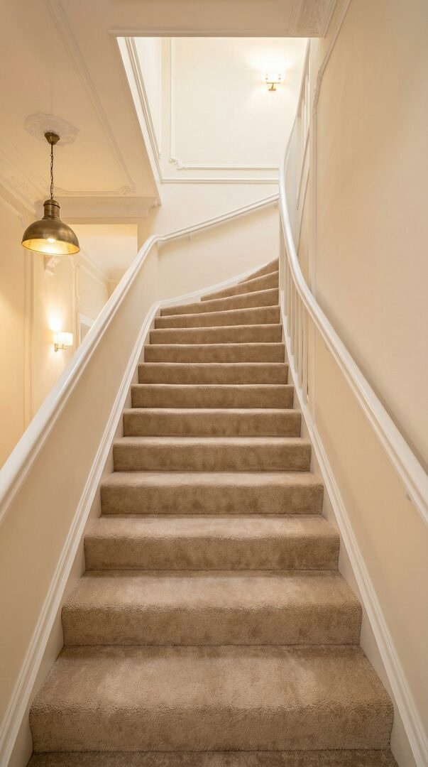 Treppenverlegung mit Laminat - München